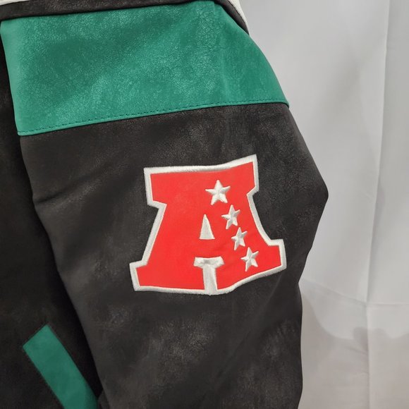 NFL New York Jets Varsity Jacket, Black, 2X-Large XXL Mens G-III Sports - Picture 10 of 12